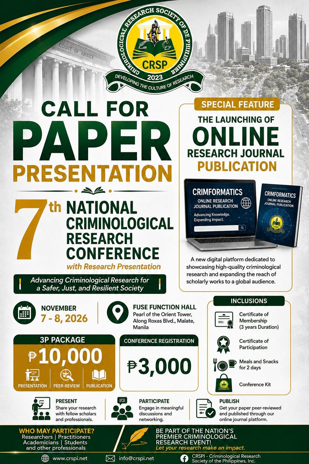 Call for Papers